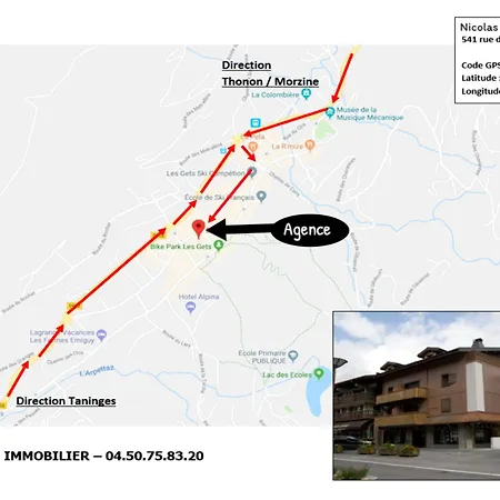 - Le Grizzli - Pistes Des Chavannes Et Piscine Chauffee - Fr-1-623-43 Apartment Les Gets